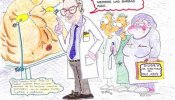 Denuncian a la Sociedad de Ginecología por unas viñetas que ofenden a la mujer