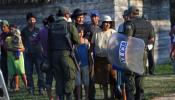 Evo Morales carga contra una protesta de indígenas