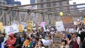 En libertad la mayoría de los 700 indignados detenidos en Nueva York