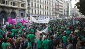 Nueva marcha multitudinaria contra los recortes educativos de Aguirre