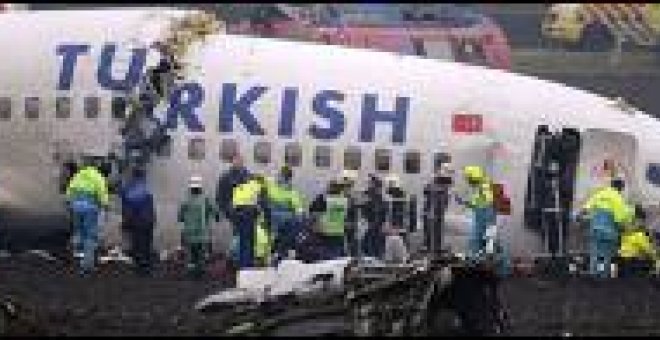 Turkish Airlines indemnizará a las víctimas del accidente en Amsterdam