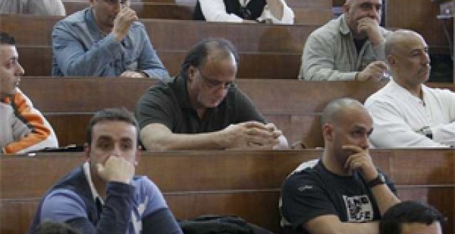 Los aspirantes a porteros califican de "chupado" el examen