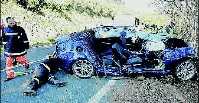 Cuatro muertos en un accidente en Galicia