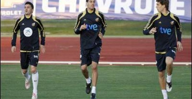 El servicio médico confirma que Villa, Xavi y Silva podrán jugar ante Turquía