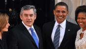 Brown y Obama se comprometen a luchar juntos contra la crisis