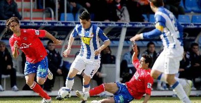 El Numancia y el Espanyol se condenan a sufrir