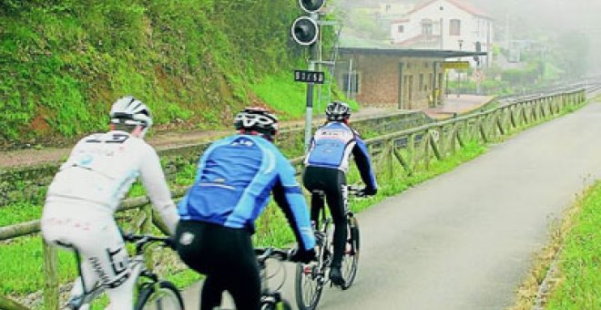 De Oviedo al valle de los osos, en bicicleta