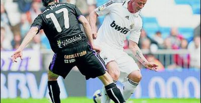 El Bernabéu, con Guti