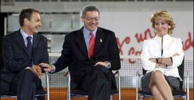 Aguirre: "No creo que Rajoy proponga a Gallardón como Secretario General"