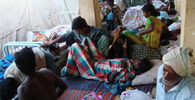 La ONU pide a Sri Lanka que cesen los bombardeos contra la población civil