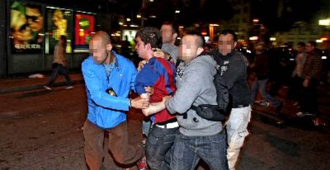 65 detenidos y 51 heridos en Barcelona