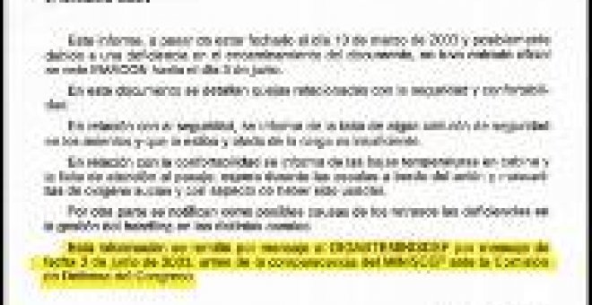 Trillo ocultó al Congreso quejas sobre los vuelos a Afganistán