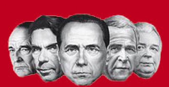 El PSC advierte de las consecuencias de no votar: Aznar, Bush y Berlusconi
