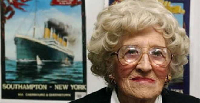 Muere a los 97 años la última superviviente del Titanic