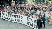 Patxi López pide una Euskadi en pie contra ETA
