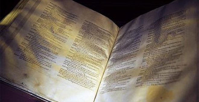 La biblia cristiana más antigua, reconstruida en Internet