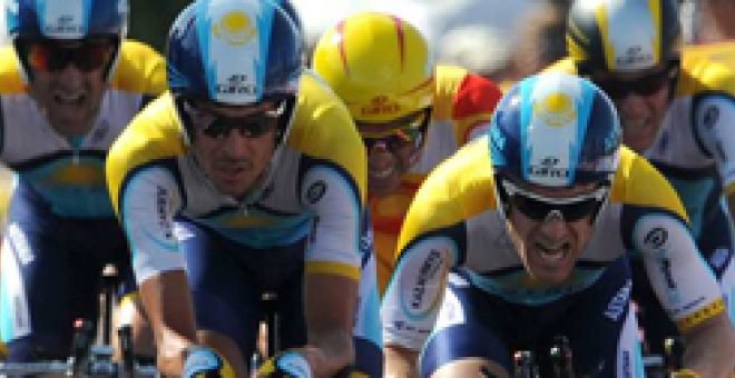 Cancellara conserva el maillot amarillo por centésimas