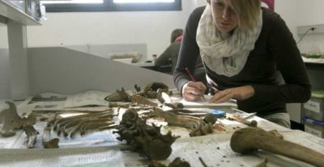 Un laboratorio para identificar cuerpos exhumados en toda España