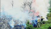 El fuego obliga a cortar el AVE entre Madrid y Barcelona