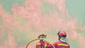 Un bombero muere en uno de los incendios de Teruel