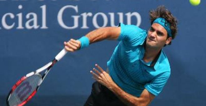 Federer, primer finalista del Masters 1000 de Cincinnati