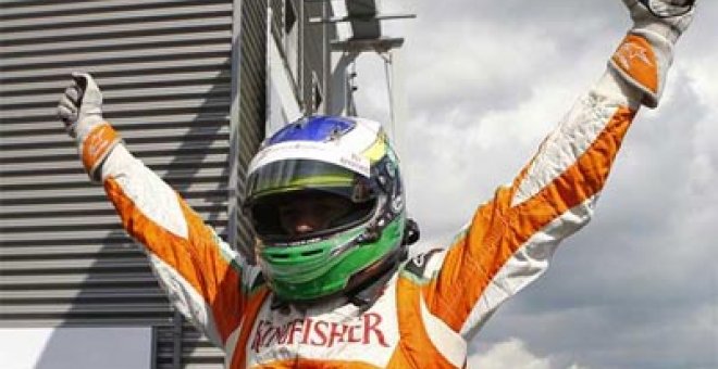 Fisichella saldrá primero en el GP de Bélgica