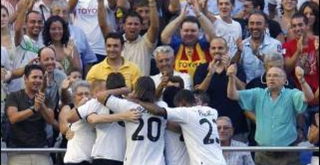 El Valencia se estrena con una gran victoria ante el Sevilla