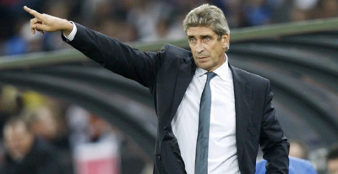 Pellegrini quiere más balón