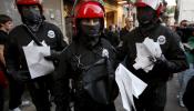 Detenidas seis personas en una manifestación no comunicada en San Sebastián