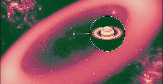 Descubierto un nuevo y gigantesco anillo en Saturno