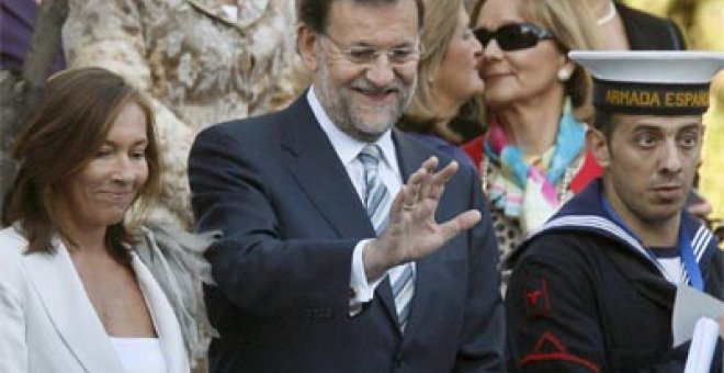 Rajoy: "Hice la 'mili' como encargado de 'limpieza' en Valencia"