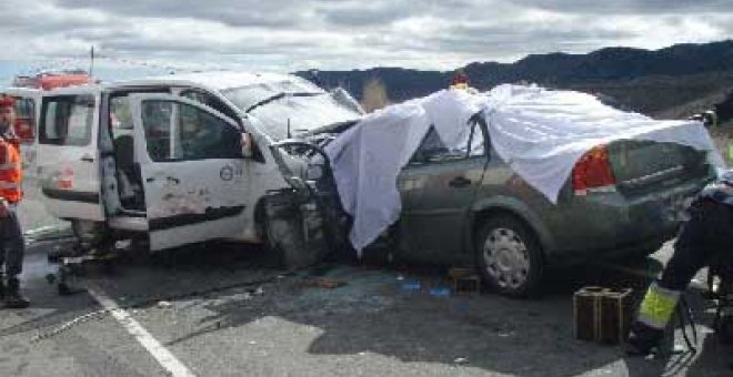 Hombre, temporal y en furgoneta: los ejes de los accidentes