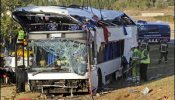 Detenido el conductor del autocar siniestrado en Girona
