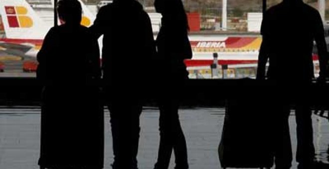 Iberia cancela más de 200 vuelos en su segundo día de huelga
