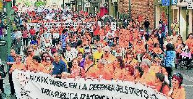 Las protestas enmiendan la Ley de Dependencia