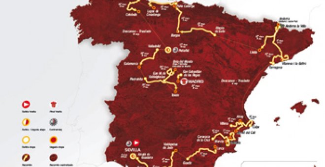 'La Roja' y una crono nocturna, novedades de la Vuelta