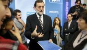 Rajoy: "Me apoya la inmensa mayoría del PP"