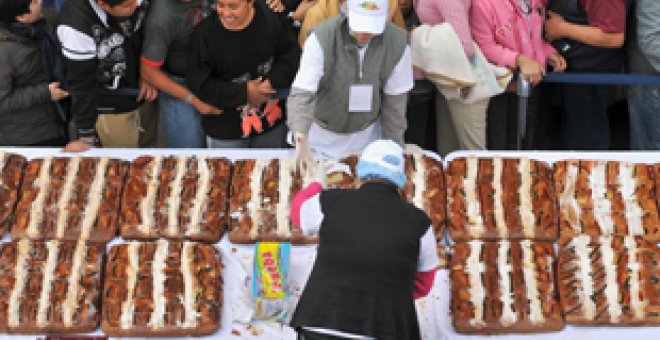 Un roscón de récord en México