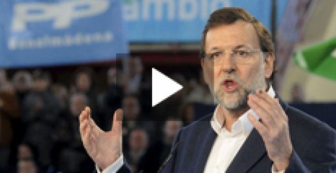 Rajoy dice tener "un plan" pero no da ni un solo detalle