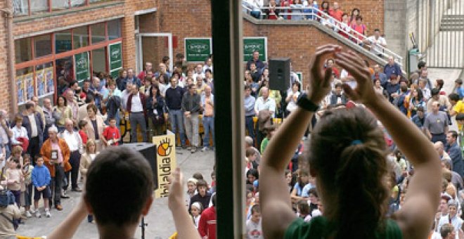 El 3% de los padres vascos elige castellano en las aulas