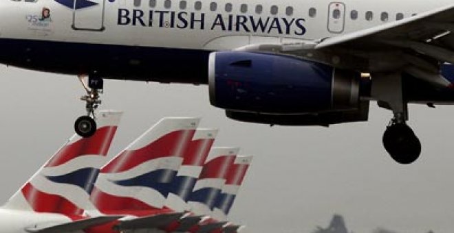 Basura para mover los aviones de British Airways