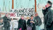 Los sin papeles denuncian la xenofobia de Sarkozy