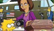 Michelle Obama, en Los Simpson