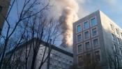 Un incendio en el ministerio de Defensa obliga a desalojarlo