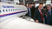 Sukhói presenta un superjet de pasajeros para competir por el mercado mundial