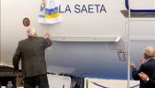 El Real Madrid estrenará mañana su avión "La Saeta"