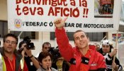 Paseo triunfal del bicampeón del mundo de 250 cc en Palma