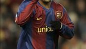 Ronaldinho marcó en Valladolid su tercer gol y está a cuatro de Messi