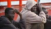 Detenidos los 77 inmigrantes subsaharianos entre ellos 19 mujeres y 5 menores