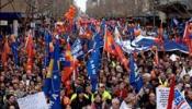 Unos 150.000 manifestantes exigen a los dirigentes acción contra el cambio climático